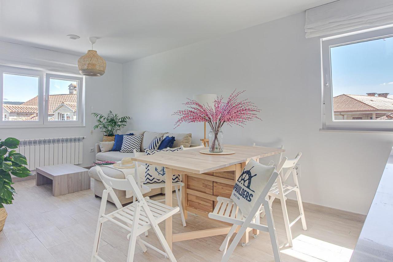 Apartamentos Playa De Finisterre Eksteriør bilde
