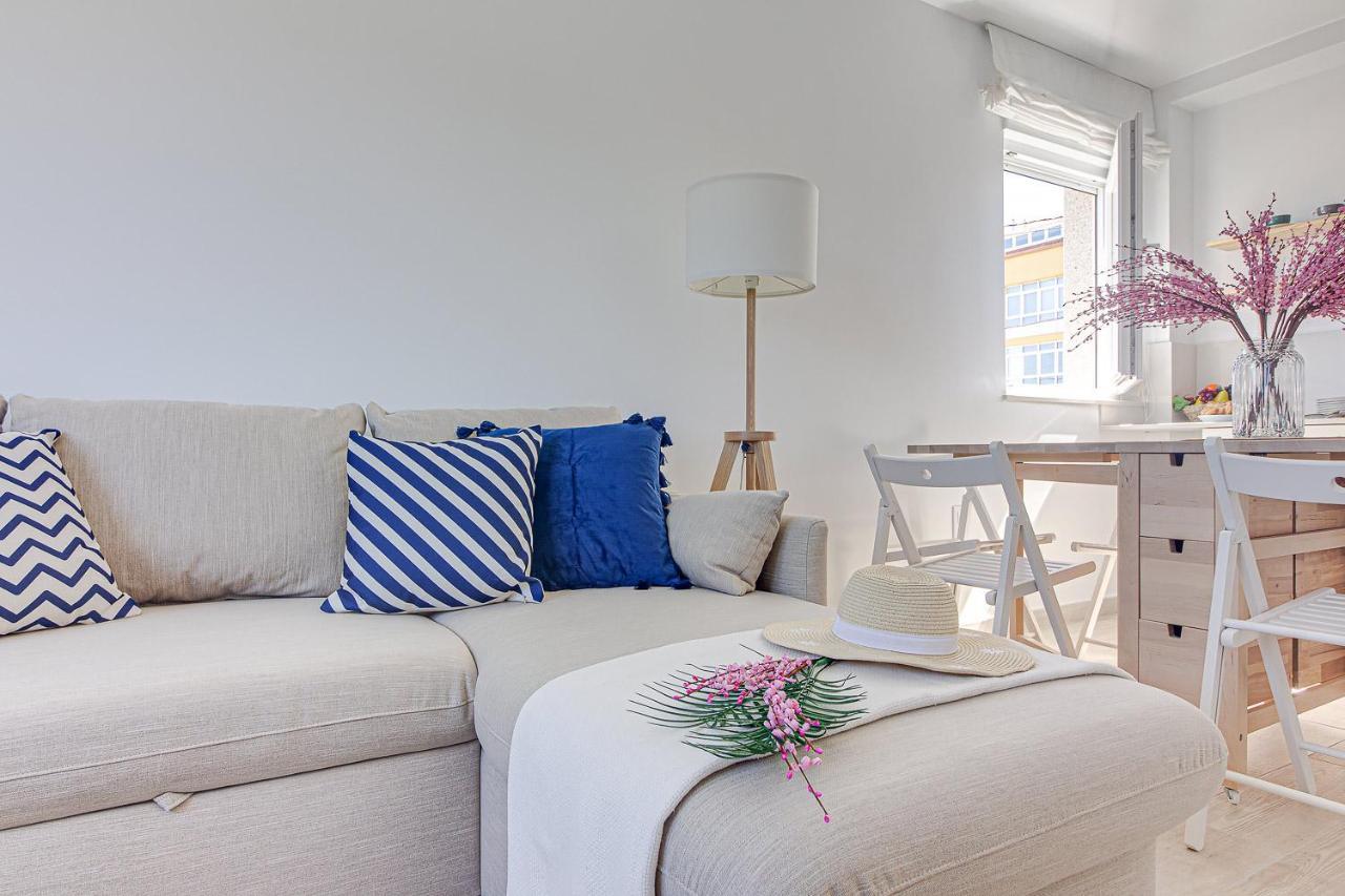 Apartamentos Playa De Finisterre Eksteriør bilde